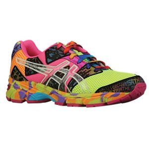 ASICS Gel   Noosa Tri 8   Girls Grade School   Running   Shoes   Flash Yellow/Flash Pink/Multi