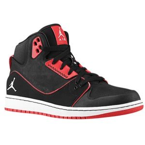 Jordan 1 Flight 2   Mens   Basketball   Shoes   Black/White/Gym Red
