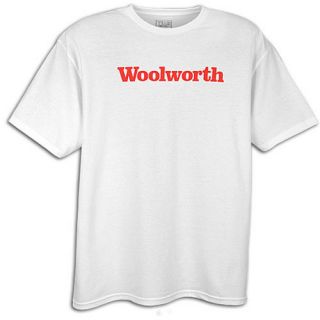 Woolworth Logo T shirt   Mens   Casual   Clothing   White/Red