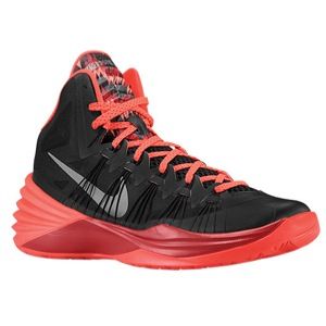 Nike Hyperdunk 2013   Mens   Basketball   Shoes   Black/Metallic Silver/Gym Red/Bright Crimson