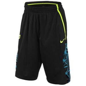 Nike KD Data Storm Shorts   Mens   Basketball   Clothing   Black/Volt