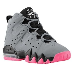 Nike Barkley Max   Boys Preschool   Basketball   Shoes   Cool Grey/Pink Flash/Black/White