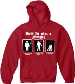 How To Kill A Zombie Hoodie #1254 Outerwear Clothing