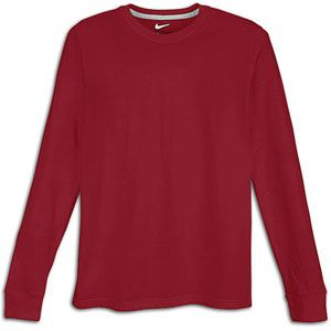 Nike All Purpose L/S T Shirt   Mens   For All Sports   Clothing   Dark Maroon