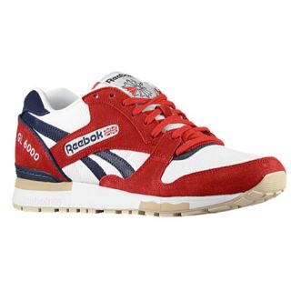 Reebok GL 6000   Mens   Running   Shoes   Excellent Red/White/Blue Cadet/Bone Chino
