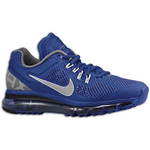 Nike Air Max + 2013   Womens   Running   Shoes   Distance Blue/Chambray Blue/Dark Grey