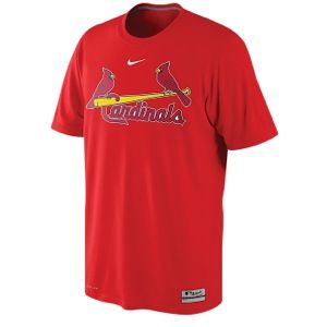 Nike MLB Dri Fit Practice T Shirt   Mens   Baseball   Clothing   St. Louis Cardinals   Red