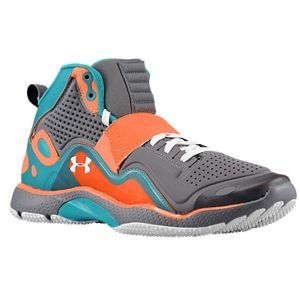 Under Armour Micro G Grid Iron   Mens   Training   Shoes   Charcoal/Orange/Teal