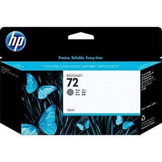 HP 72 130ml Gray Ink Cartridge (C9374A), High Yield