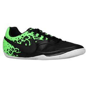Nike FC247 Elastico II   Mens   Soccer   Shoes   Black/White/Neo Lime