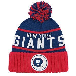 Mitchell & Ness NFL Throwback High Five Cuffed Knit   Mens   Football   Accessories   New York Giants   Royal/Red