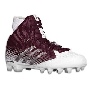 adidas Nastyquick Mid   Mens   Football   Shoes   Light Maroon/White/White