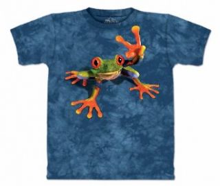 Victory Frog The Mountain Tee Shirt Art by David Penfound Clothing