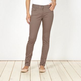 J by Jasper Conran Designer taupe skinny jeans
