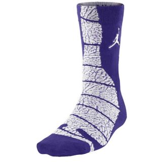 Jordan Elephant Print Crew Socks   Adult   Basketball   Accessories   Germain Blue/White/Germain Blue