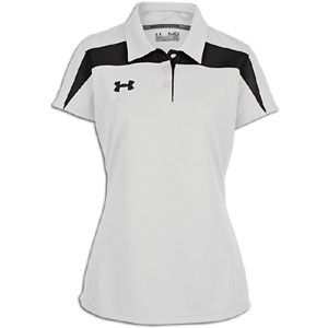 Under Armour Clutch II Polo   Womens   For All Sports   Clothing   White/Black