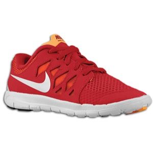 Nike Free 5.0   Boys Preschool   Running   Shoes   Gym Red/Light Crimson/Kumquat/White
