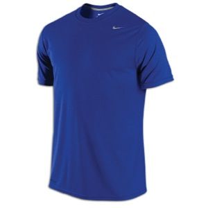 Nike Legend Dri FIT S/S T Shirt   Mens   Training   Clothing   Game Royal/Dark Grey Heather/Matte Silver