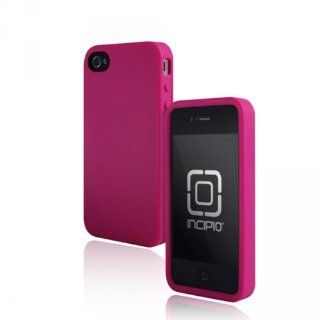 Incipio iPhone 4/4S NGP Semi Rigid Soft Shell Case   1 Pack   Retail Packaging   Matte Fuchsia Magenta Cell Phones & Accessories