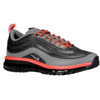 Nike Air Max 97 2013 HYP   Mens   Running   Shoes   Black/Light Crimson/Dark Base Grey