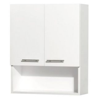 Wyndham Collection Centra 24 in. Wall Cabinet   White   Wall Cabinets