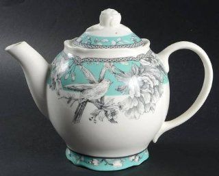 222 Fifth Adelaide Turquoise Teapot Kitchen & Dining