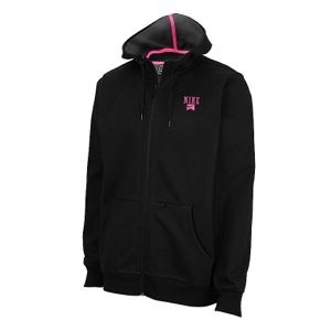 Nike Northrup 3 Ply Full Zip Hoodie   Mens   Casual   Clothing   Black/Anthracite/Pink Foil