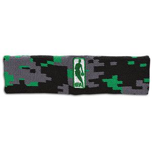 For Bare Feet NBA Logoman Camo Fade Headband   Mens   Basketball   Accessories   NBA League Gear   Green/Black