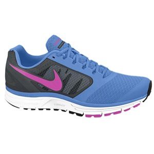 Nike Zoom Vomero+ 8   Womens   Running   Shoes   Dark Base Grey/Red Violet/Reflective Silver