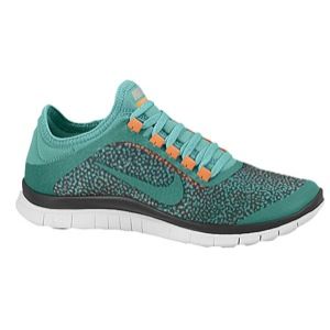 Nike Free 3.0 V5 Ext   Womens   Running   Shoes   Iron Ore/Med Orewood Brn/Atomic Orn/Diffused Jade