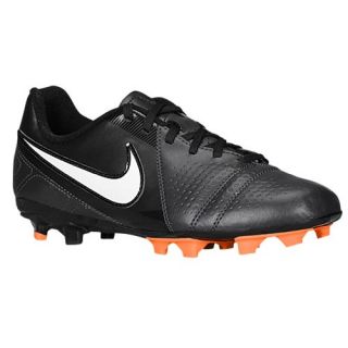 Nike CTR360 Libretto III FG   Boys Grade School   Soccer   Shoes   Dark Charcoal/Black/Bright Citrus/White