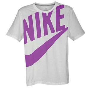 Nike Exploded Futura S/S T Shirt   Mens   Casual   Clothing   Court Purple