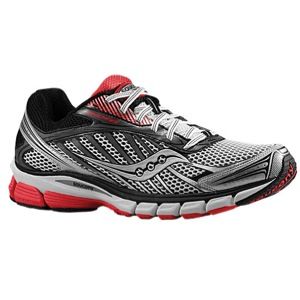 Saucony Ride 6   Mens   Running   Shoes   White/Red/Black