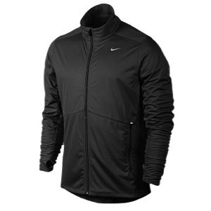 Nike Element Shield Full Zip Jacket   Mens   Running   Clothing   Black/Reflective Silver