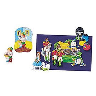Little Folk Visuals Flannel Board Set, Nursery Rhymes 4