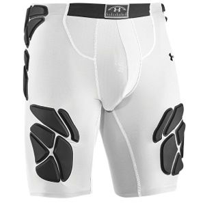 Under Armour Gameday Armour Five Pad Girdle   Mens   Football   Clothing   White/Black