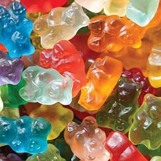 12 Flavor Gummi Bears, 5 lb. Bulk