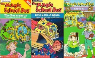 the magic school bus set 3 vhs The Magic School Bus Gets Lost in Space , The Magic School Bus   The Busasaurus, The Magic School Bus   Plays Ball Movies & TV