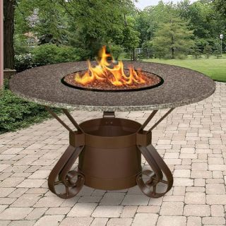 California Outdoor Concepts Solano Dining Height Fire Pit   Fire Pits