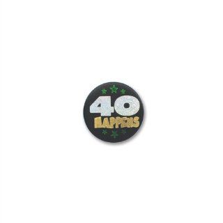 40 happens satin button Toys & Games