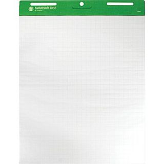 Sustainable Earth by 27.25 x 35.75, 1 Squares Ruled Easel Pads, 4/Pack
