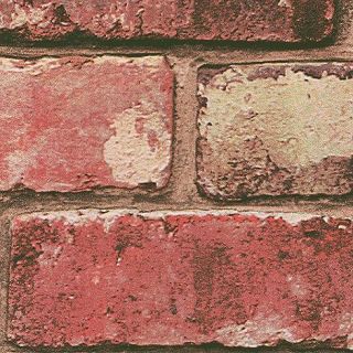 Hemmingway Designs Red Brick Wallpaper