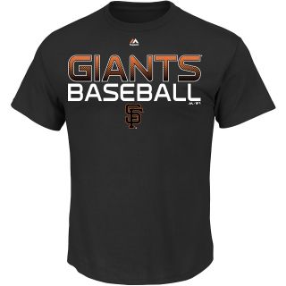 MAJESTIC ATHLETIC Mens San Francisco Giants Game Winning Run T Shirt   Size L,