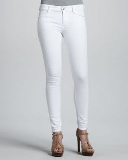 Womens Relaxed Cigar Destroyed Jeans, White   Koral   Destroyed (28)