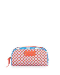 Doodle Dots Landscape Cosmetic Pouch   MARC by Marc Jacobs   Spring sky blue