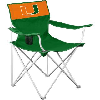 Logo Chair Miami Hurricanes Canvas Chair (169 13)