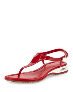 Air Bria Patent Thong Sandal, Tango Red   Cole Haan   Tango red (39.0B/9.0B)