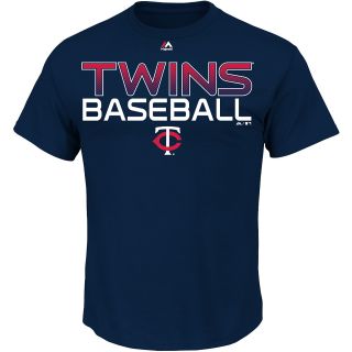 MAJESTIC ATHLETIC Mens Minnesota Twins Game Winning Run T Shirt   Size Medium,