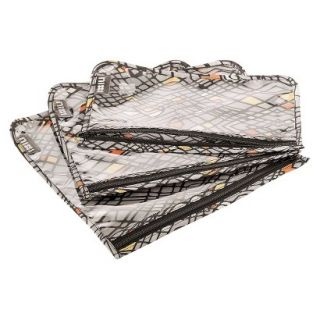 Nixi by Bumkins 3pk Recycled Fabric Travel Bag   Echo