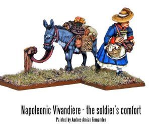 Black Powder 28mm Napoleonic Vivandiere & Donkey Toys & Games